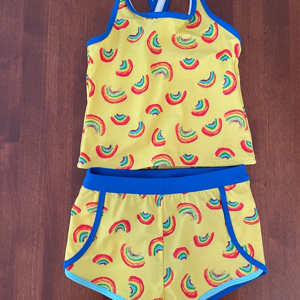 L.L. Bean Blue 4T swimsuit